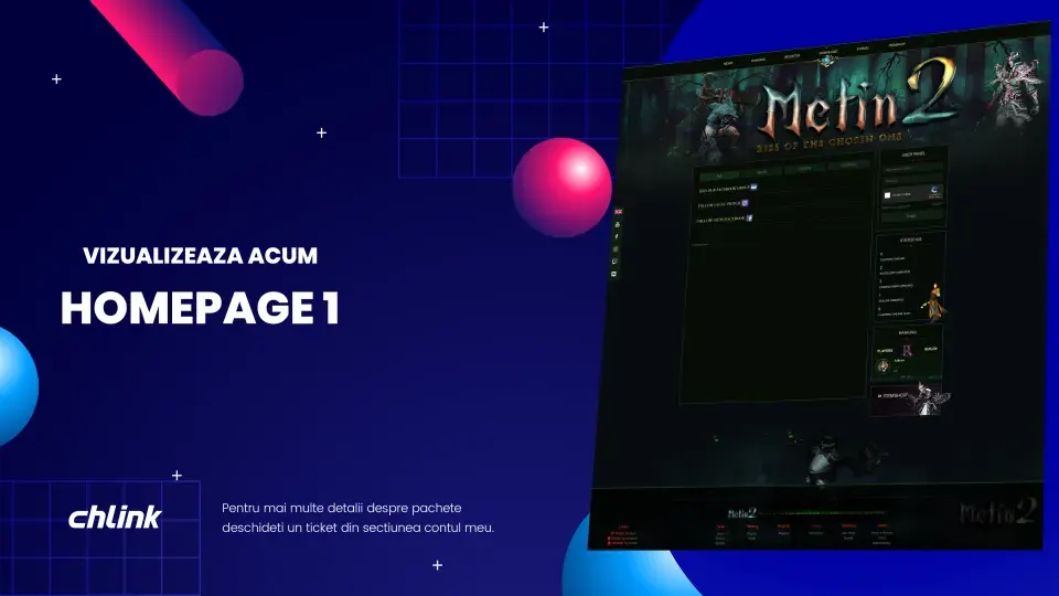 Metin2 homepage 1