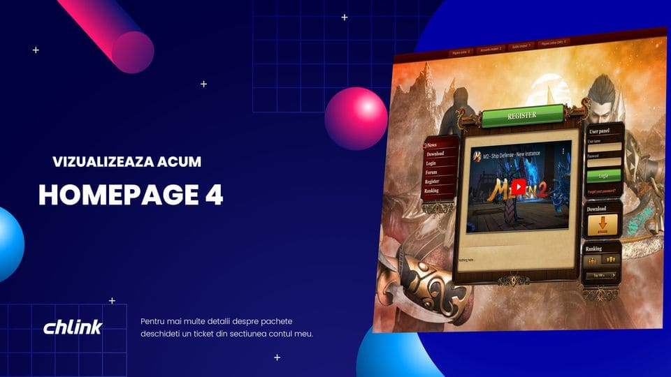 Metin2 homepage 4